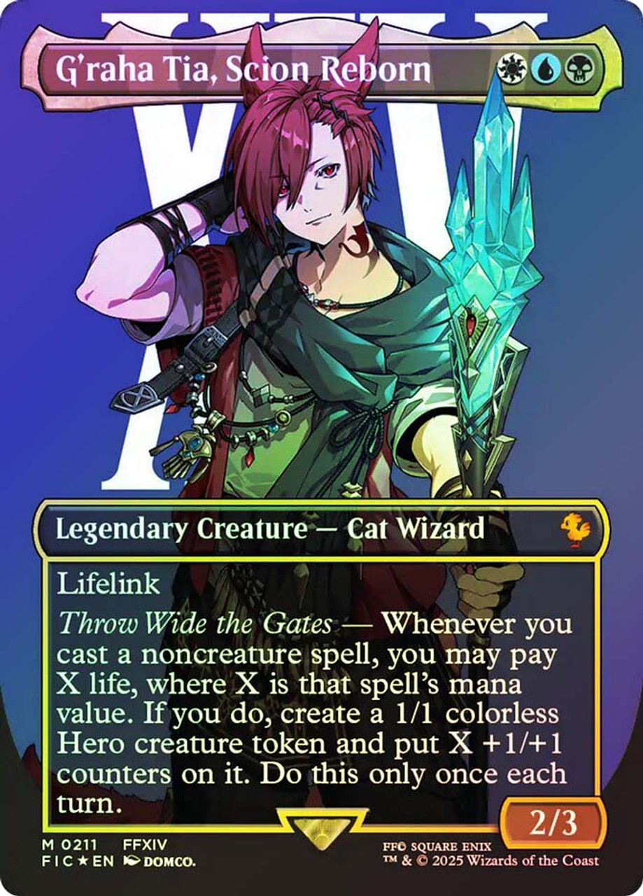 G'raha Tia, Scion Reborn (Borderless) (Surge Foil) | FINAL