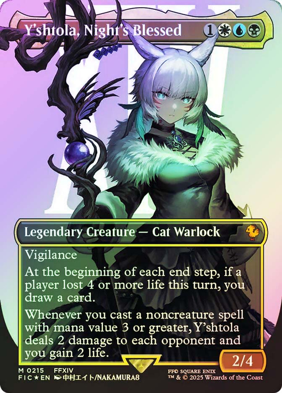 Y'shtola, Night's Blessed (Borderless) (Surge Foil) | FINAL