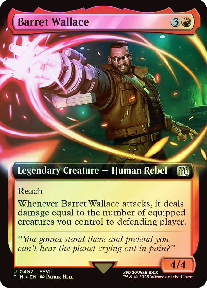 barret final fantasy mtg Barret Wallace