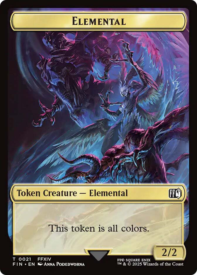 Elemental Token} // {Hero Token} | FINAL FANTASY | Star City Games