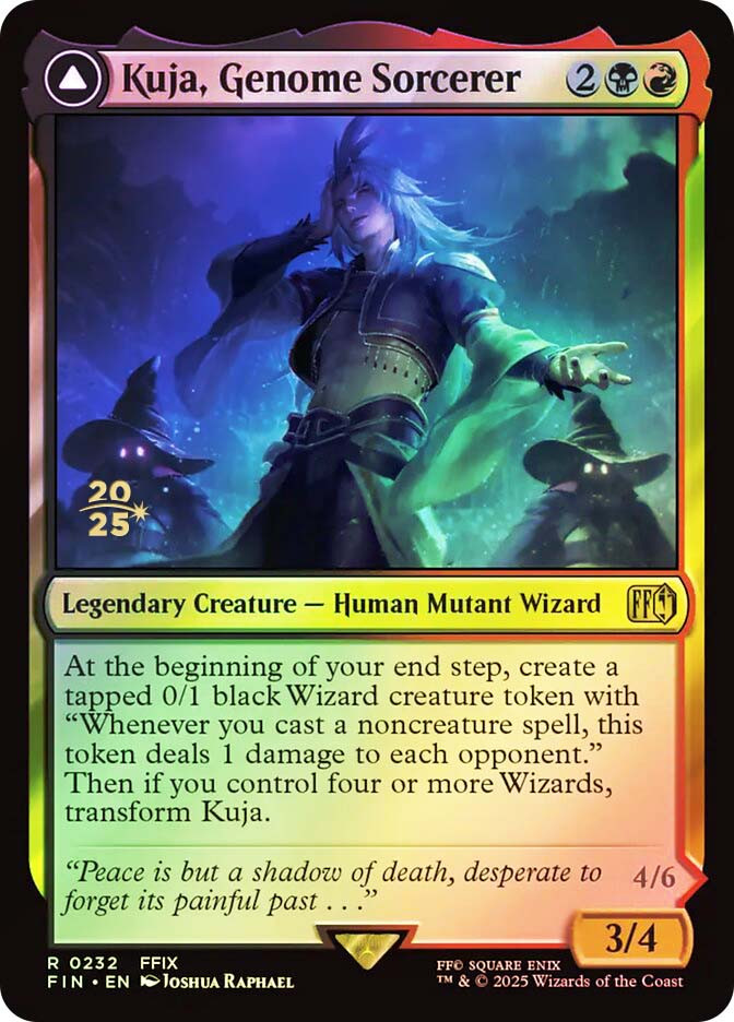 Kuja, Genome Sorcerer // Trance Kuja, Fate Defied (Prerelease) (FINAL  FANTASY) | Promo | Star City Games