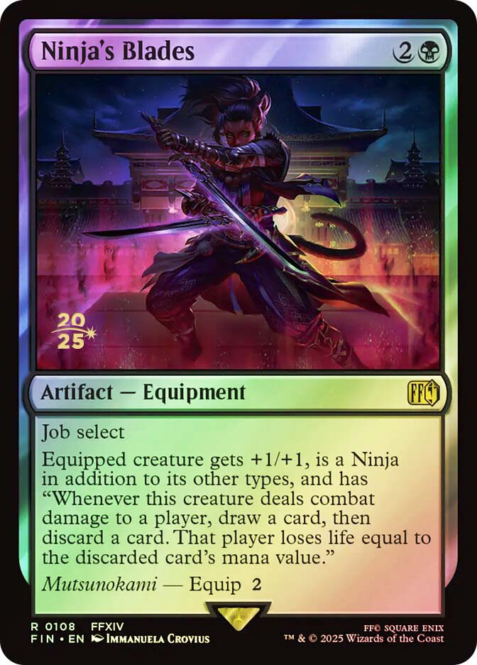 Ninja's Blades (Prerelease) (FINAL FANTASY) | Promo | Star City Games