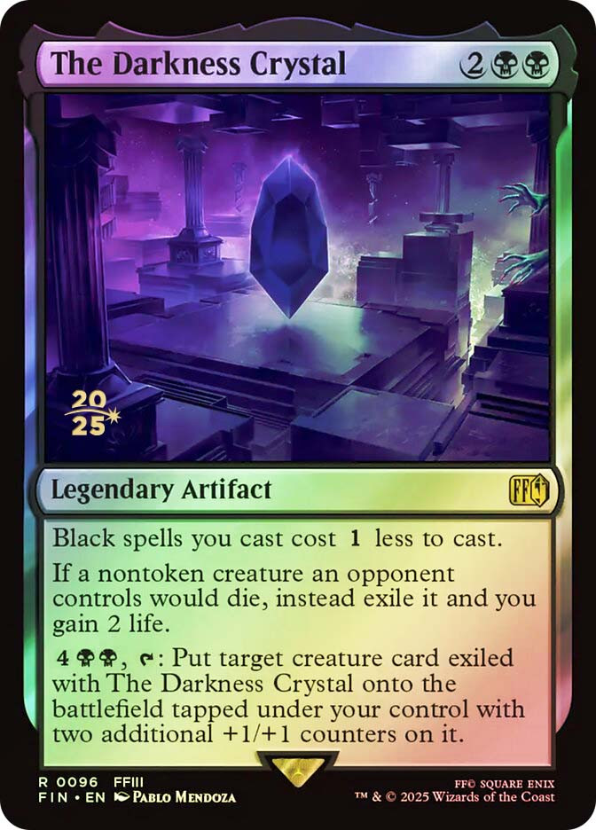 The Darkness Crystal (Prerelease) (FINAL FANTASY) | Promo | Star