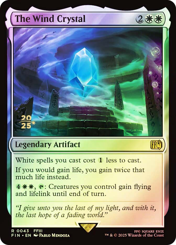 The Wind Crystal (Prerelease) (FINAL FANTASY) | Promo | Star City