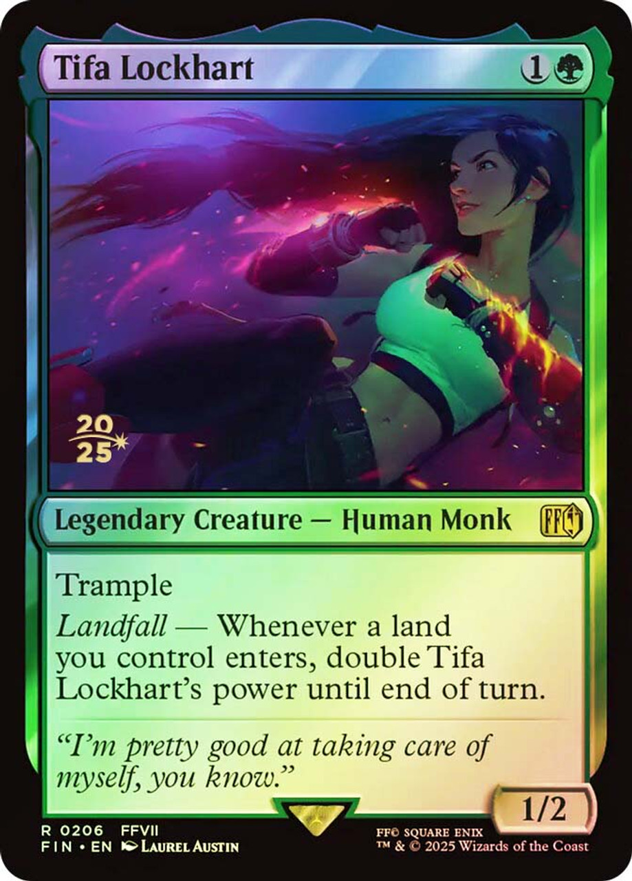 ティファ Tifa Lockhart Magic Con PTQプロモ MTG ティファ Tifa Lockhart Magic Con PTQプロモ MTG Tifa Lockhart