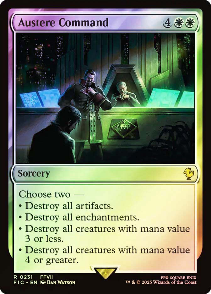 Austere Command、Magic: The Gathering、kayou
