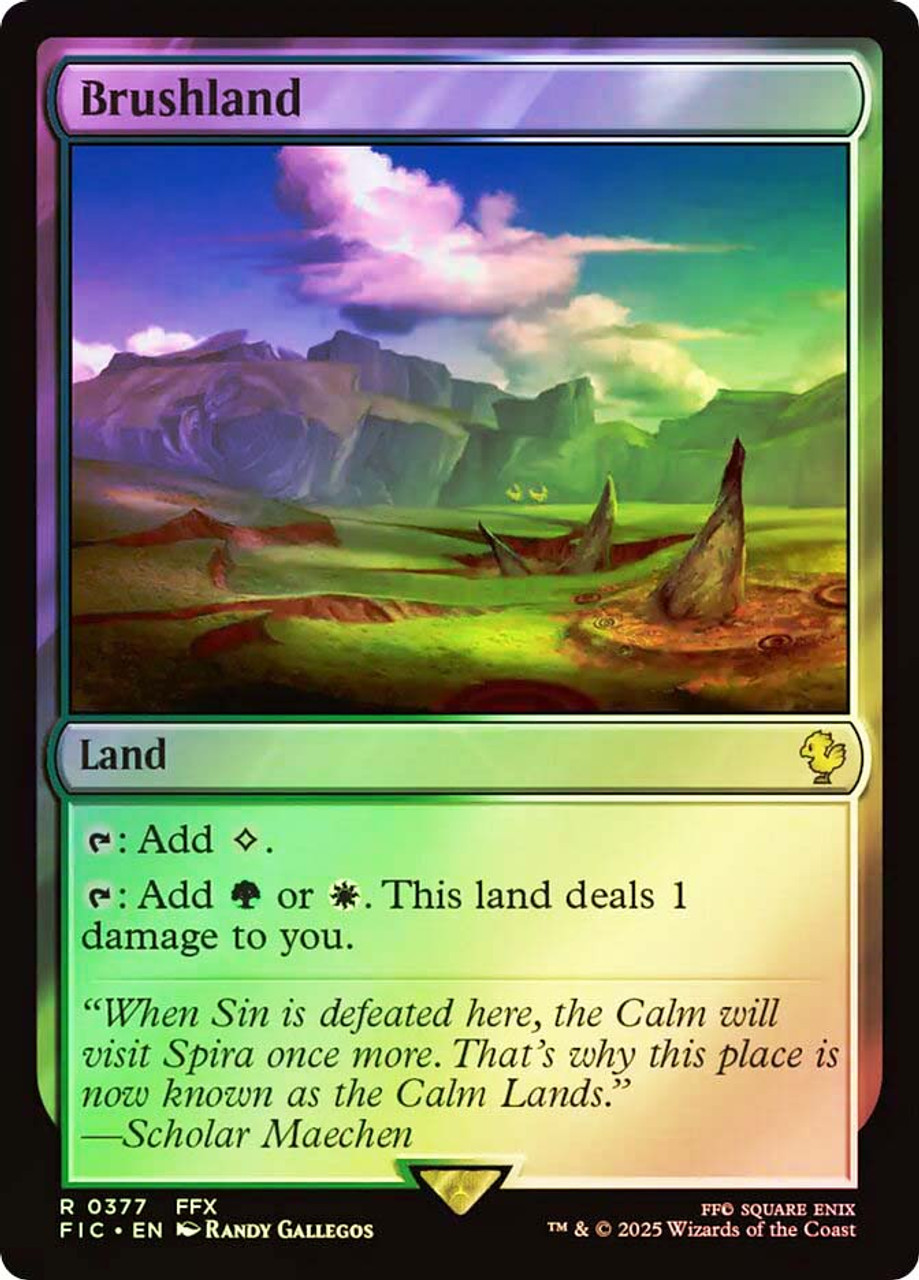 低木林地/Brushland  10ED英語foil 低木林地/Brushland 10ED英語foil Foil】《低木林地/Brushland