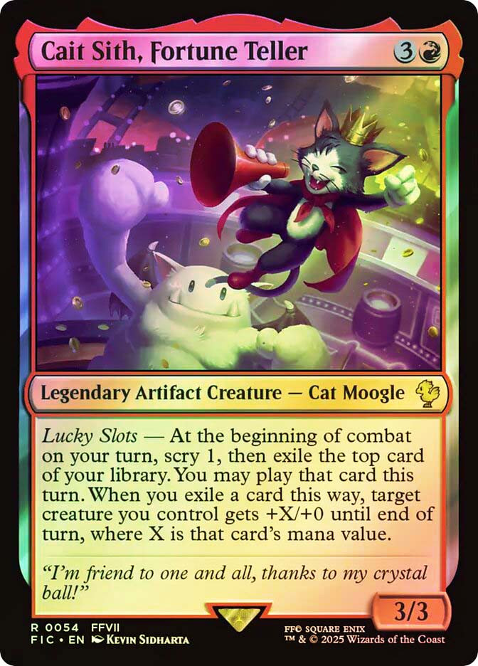 Cait Sith, Fortune Teller | FINAL FANTASY Commander | Star City Games