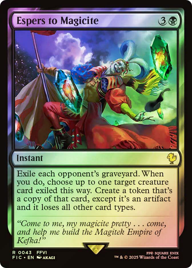 esper mtg final fantasy Magic The Gathering - Universes Beyond - Final Fantasy main image 1