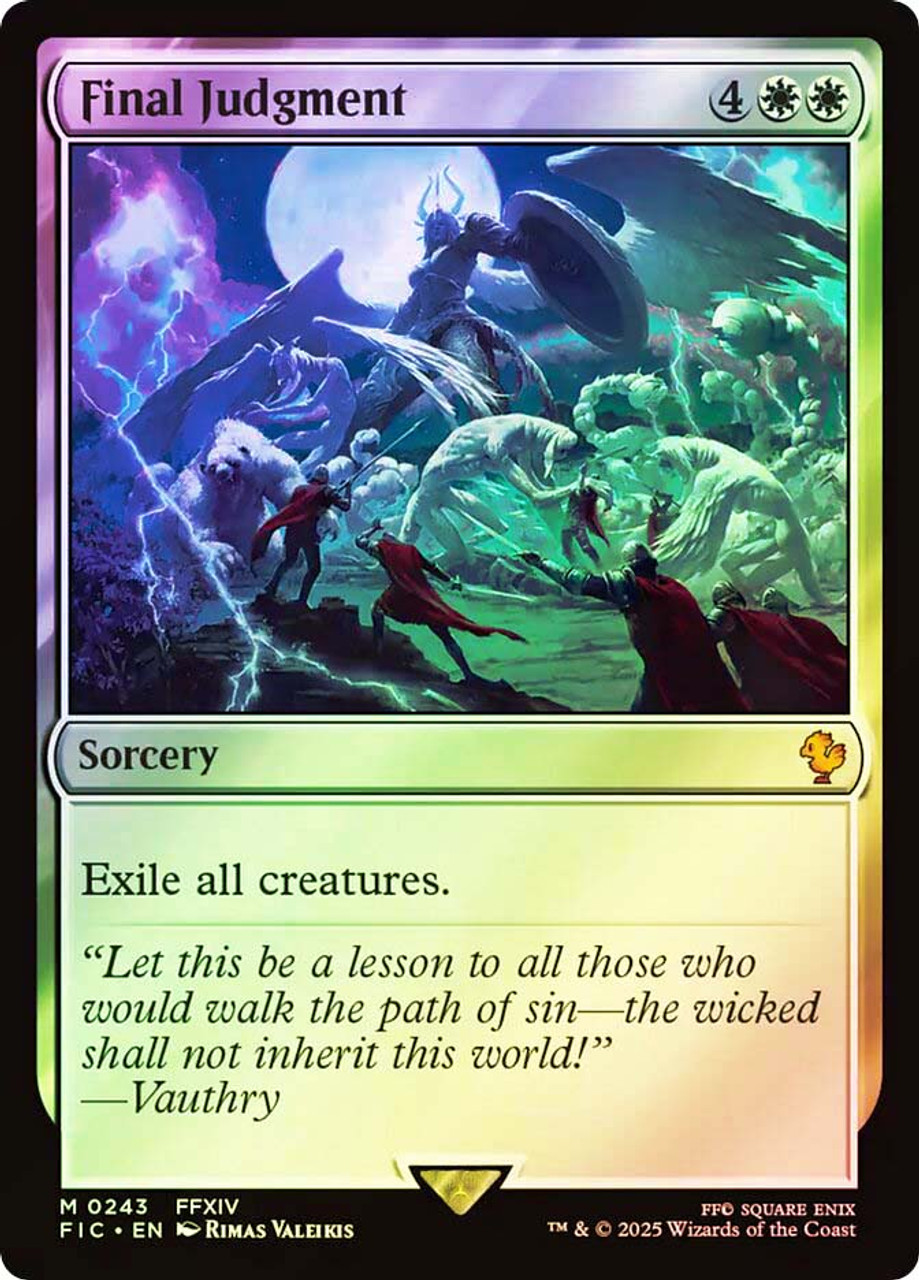mtg 秘儀の否定 フェイタリズム foil版　FINAL FANTASY MTG Foil フェイタリズム 秘儀の否定 FINAL FANTASY 2枚