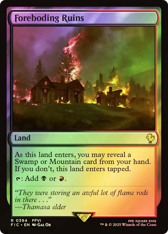 Foreboding Ruins、Magic: The Gathering、kayou
