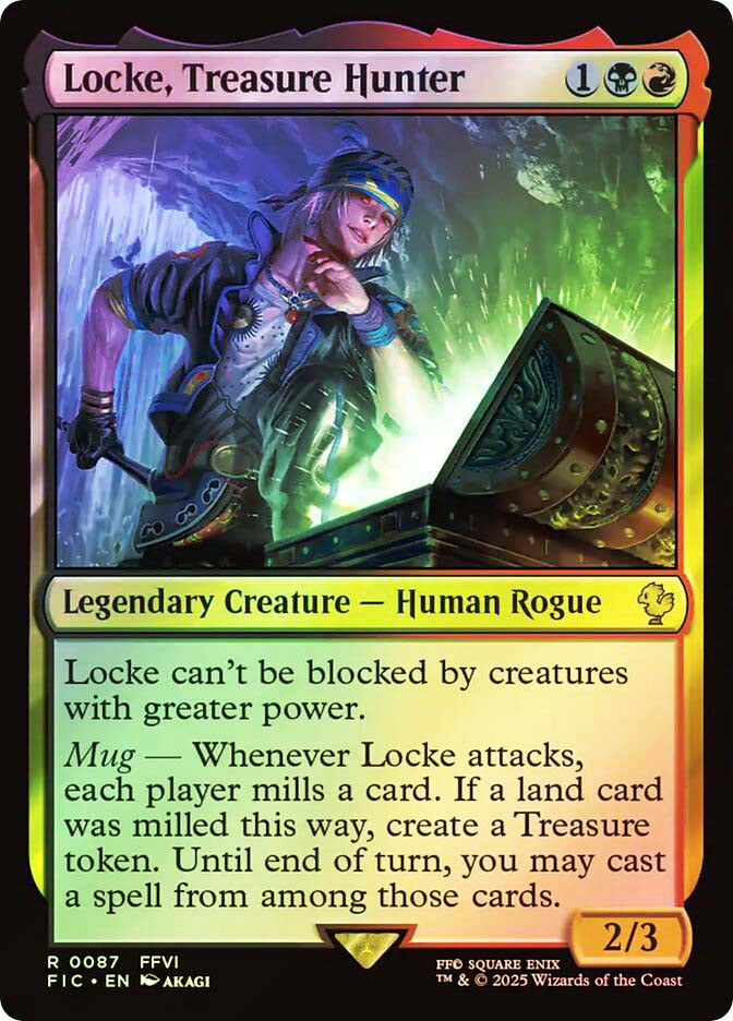 Locke, Treasure Hunter、Magic: The Gathering、kayou
