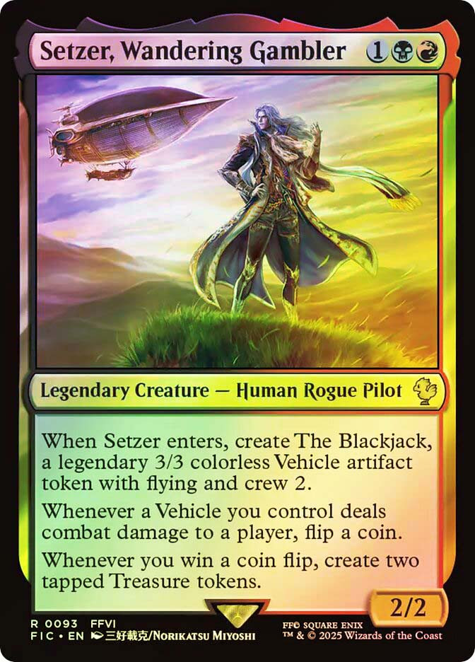 Setzer, Wandering Gambler | FINAL FANTASY Commander | Star City Games