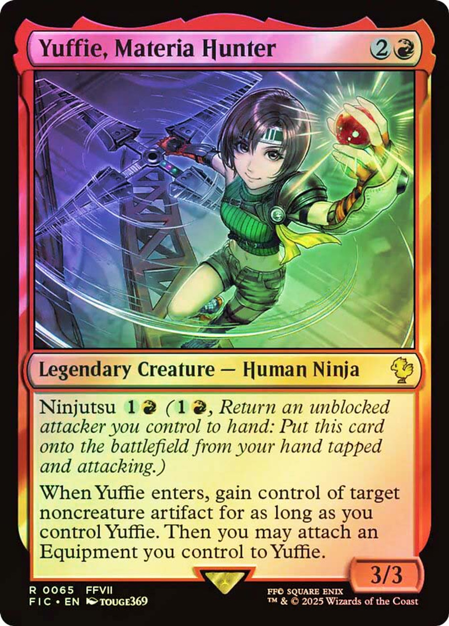 拡張 foil マテリアハンター　ユフィ　Yuffie FOIL] マテリアハンター、ユフィ/Yuffie, Materia Hunter (拡張