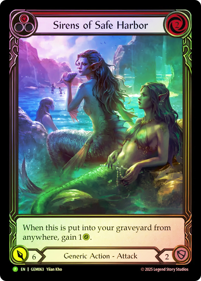 Sirens of Safe Harbor (Red) (GEM Pack) | GEM Pack | Star City Games