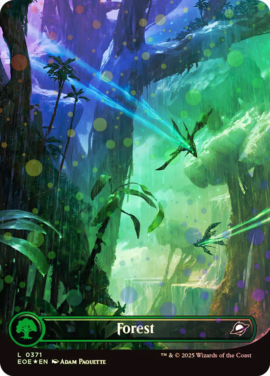 Forest (#371) (Borderless) (Galaxy Foil) | Edge of