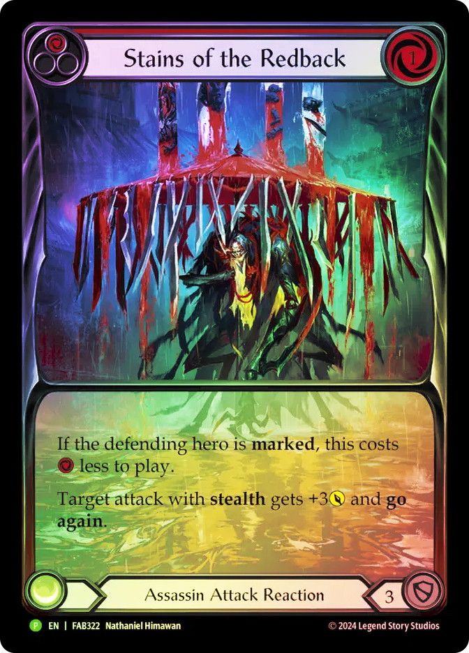 Stains of the Redback (Red) (Alpha Investments Exclusive
