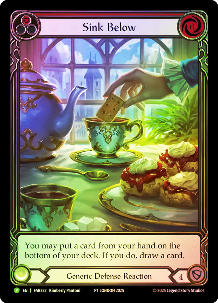 Sink Below (Red) (Pro Tour) (Extended Art) | Promotional