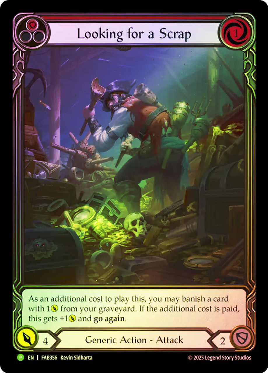 Flesh and Blood Looking for a Scrap プロモ Looking for a Scrap (Red) (Calling) (Extended Art