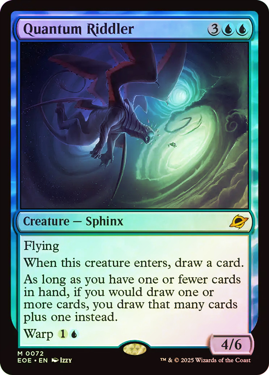 MtG 量子の謎かけ屋/Quantum Riddler 英語4枚 MTG 量子の謎かけ屋 Quantum Riddler 英語版 foil - メルカリ