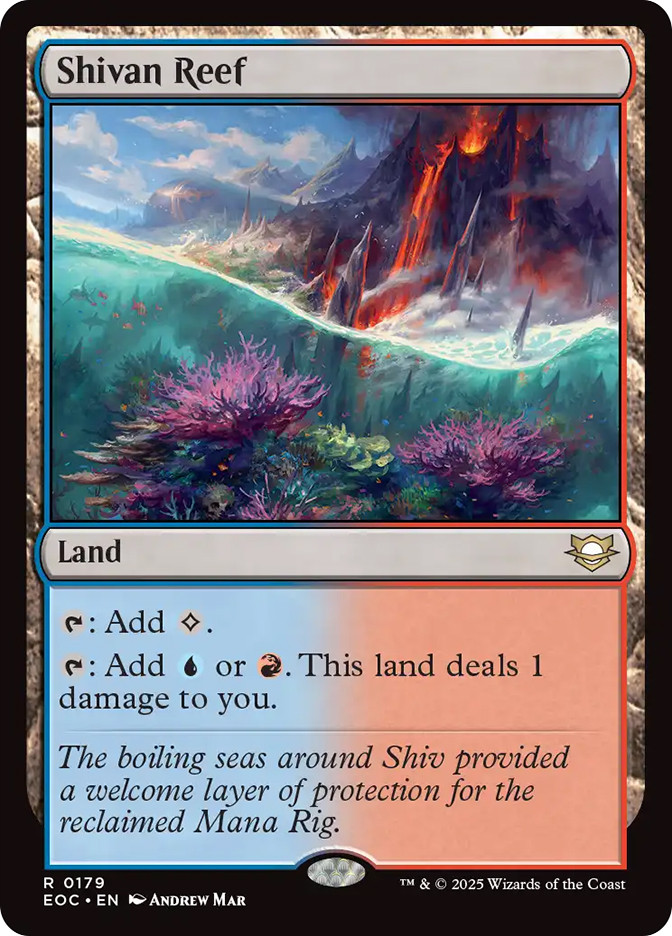 Shivan Reef、Magic: The Gathering、kayou