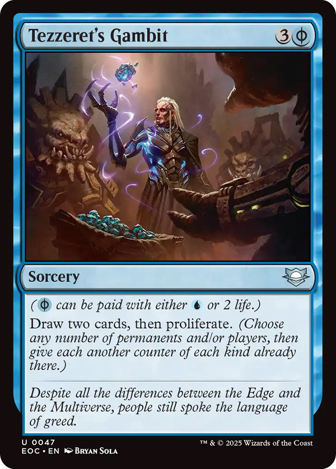 Tezzeret's Gambit | Edge of Eternities Commander | Star City Games