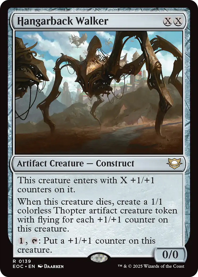Hangarback Walker | Edge of Eternities Commander | Star City Games
