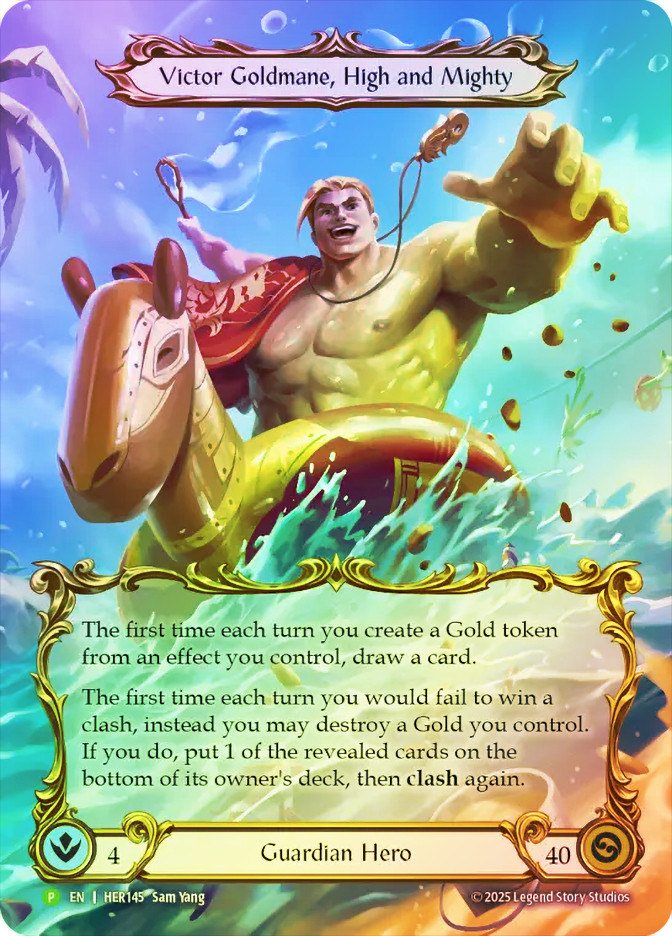 Victor Goldmane, High and Mighty (Pro Tour) | Promotional Cards