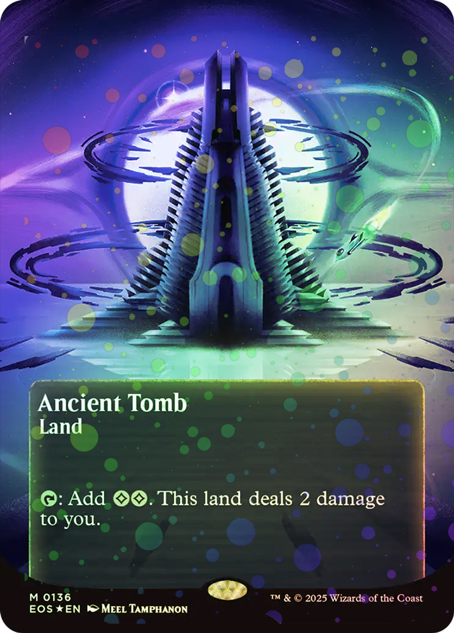 Ancient Tomb (#136) (Borderless) (Galaxy Foil) | Stellar
