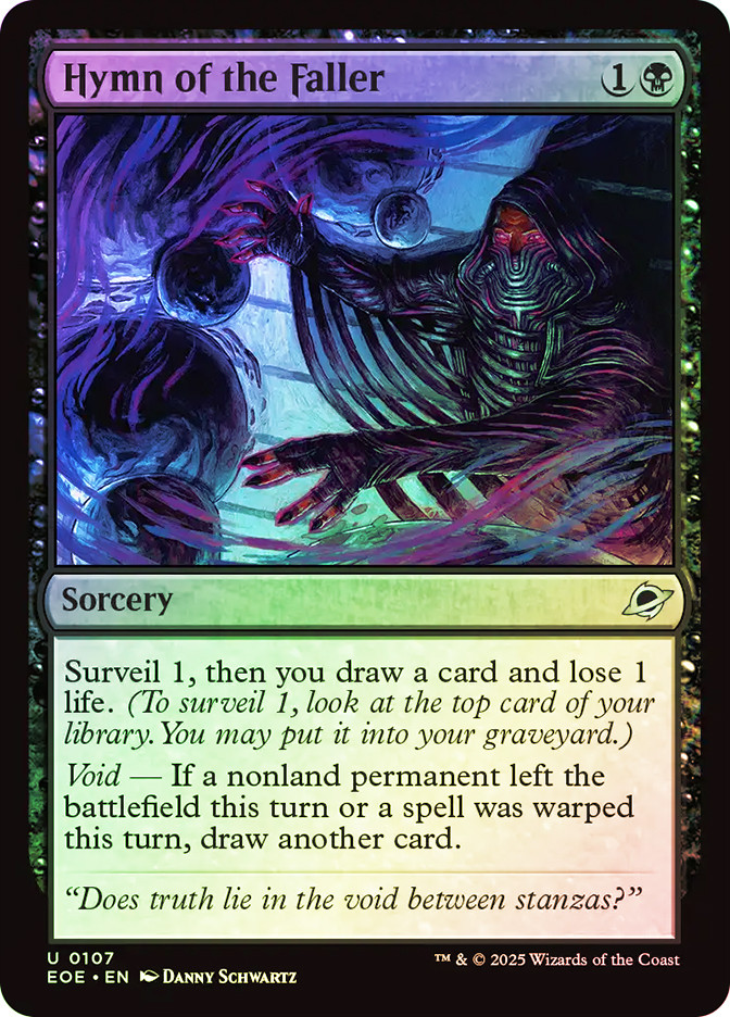 Hymn of The Faller | Edge of Eternities | Star City Games