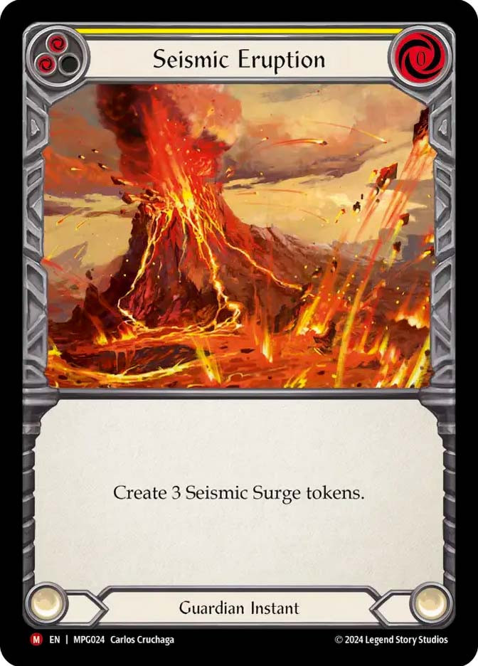 Seismic Eruption | Mastery Pack Guardian | Star City Games