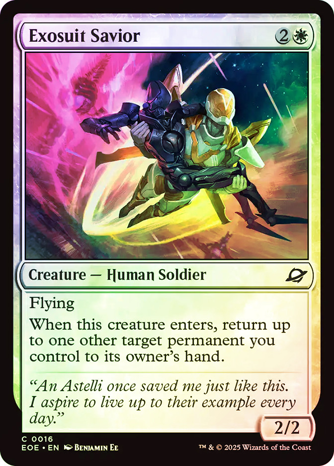 Exosuit Savior | Edge of Eternities | Star City Games