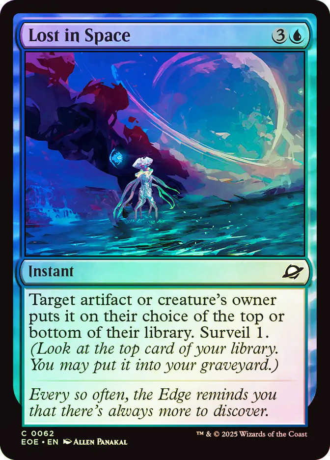 mtg space cards Magic The Gathering, Secret Lair: The Space Beyond the Stars