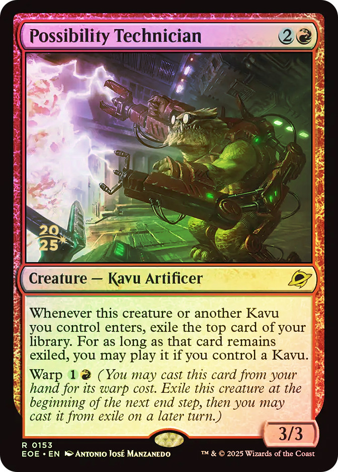 Possibility Technician (Prerelease) (Edge of Eternities) | Promo