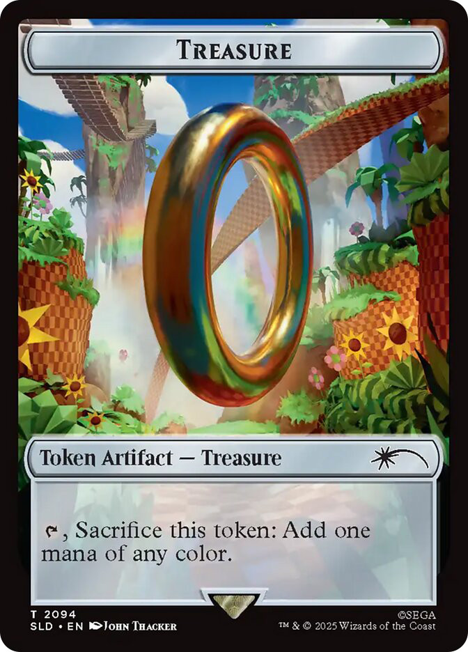 Treasure Token} (Sonic the Hedgehog) | Secret Lair Drop | Star