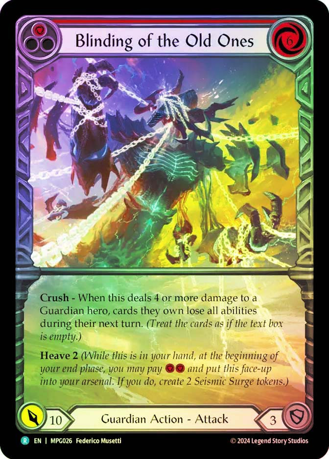 Blinding of the Old Ones | Mastery Pack Guardian | Star City Games
