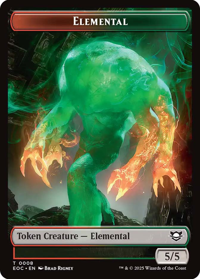 Elemental Token} // {Insect Token} | Edge of Eternities Commander