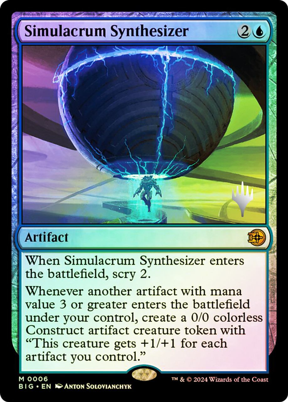 mtg 身代わり合成機 Simulacrum Synthesizer BIG Simulacrum Synthesizer (Promo Pack) (The Big Score) | Promo