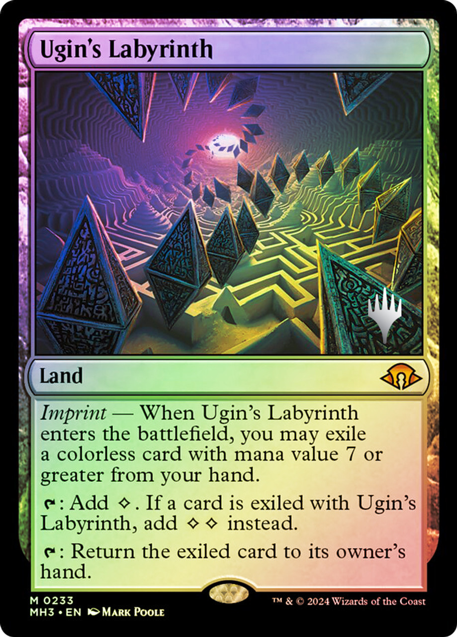 ウギンの迷宮 Ugin's Labyrinth Ugin's Labyrinth (Promo Pack) (Modern Horizons 3) | Promo