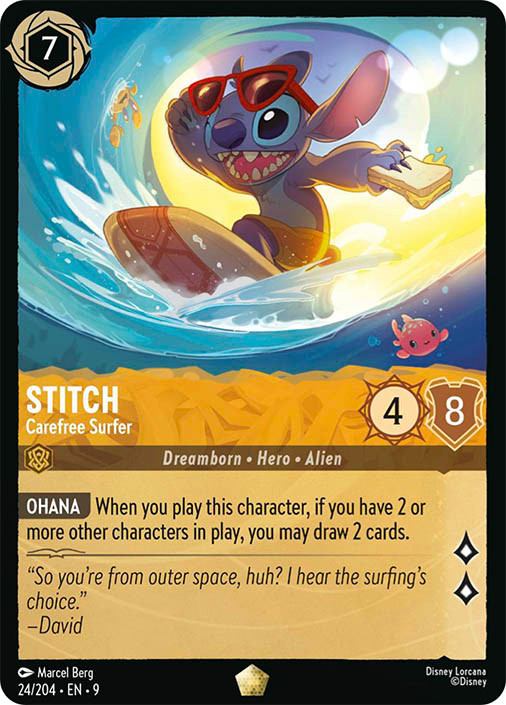 Stitch - Carefree Surfer | Fabled | Star City Games