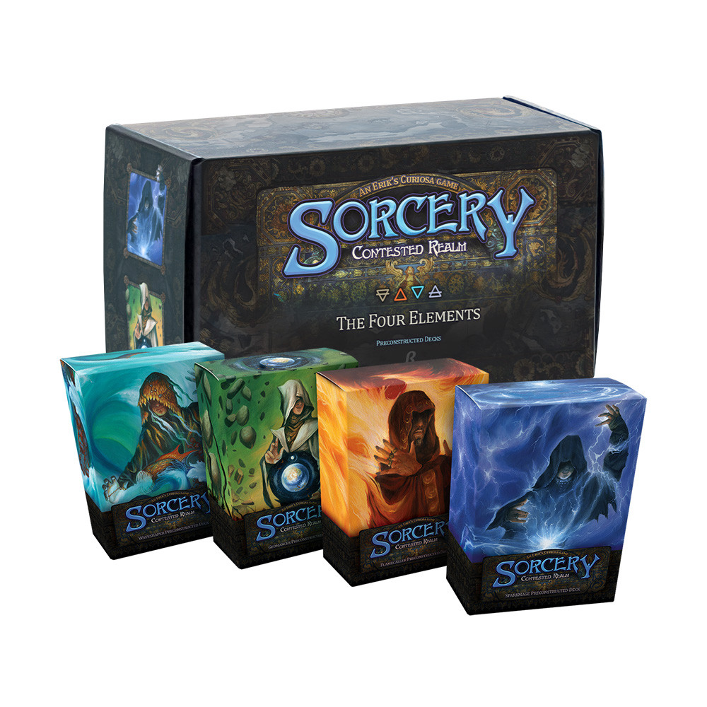 Sorcery: Contested Realm Beta Edition Elemental Preconstructed Deck - Set  of 4 | Star City Games