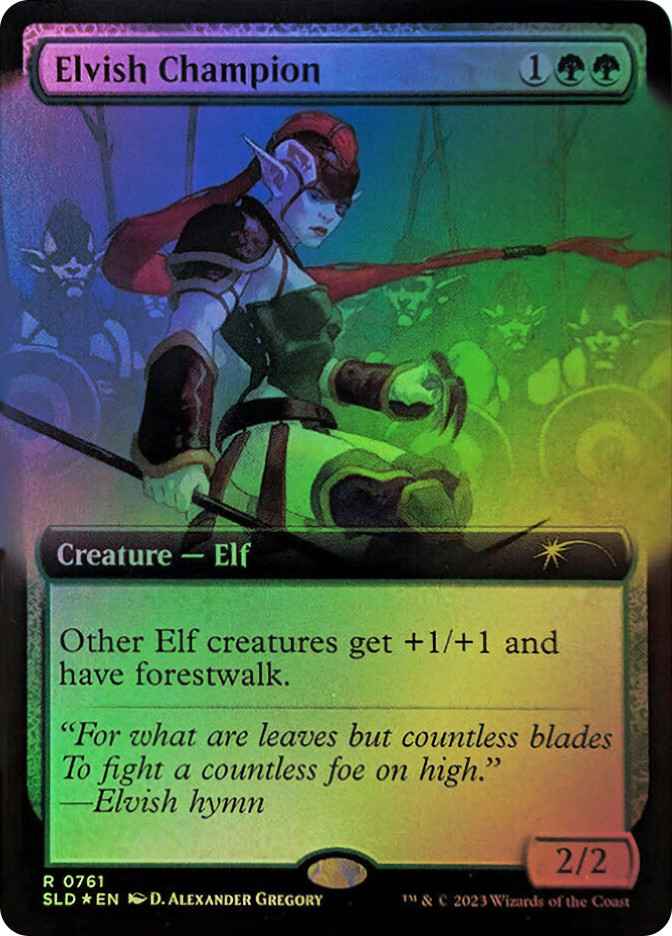 Elvish Champion | Secret Lair Drop | Star City Games