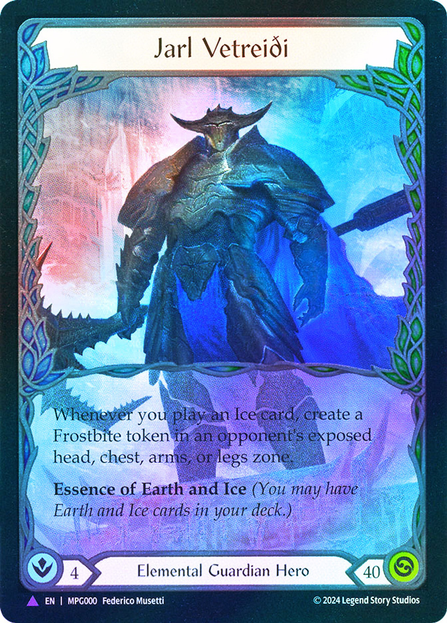 Jarl Vetreidi foil セット FLESH AND BLOOD Jarl Vetreidi (Marvel) | Mastery Pack Guardian | Star City Games