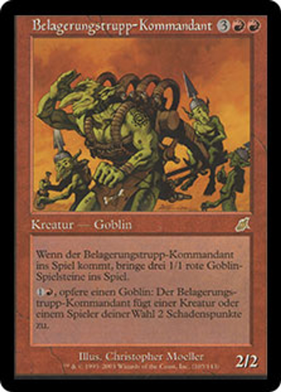 Siege-Gang Commander | Scourge - German | Star City Games