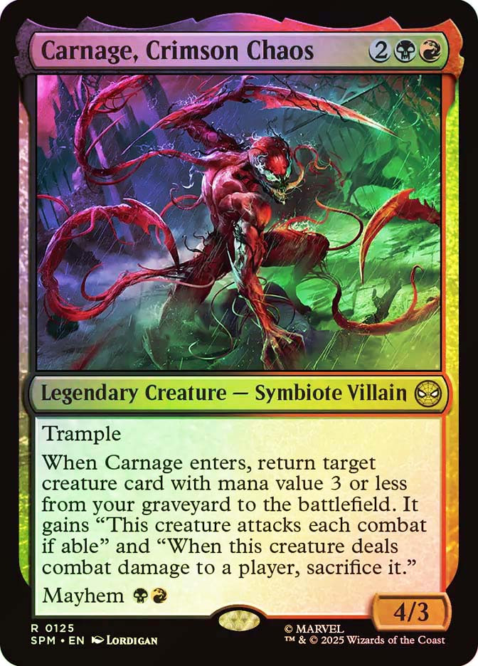 mtg carnage card MTG 1x Gladiator Modern Masters 2017 Edition Magic the GAt  Omniphustoys each creature attacks each combat if able and attacks a player other than you if able Carnage, Crimson Chaos | Marvel's