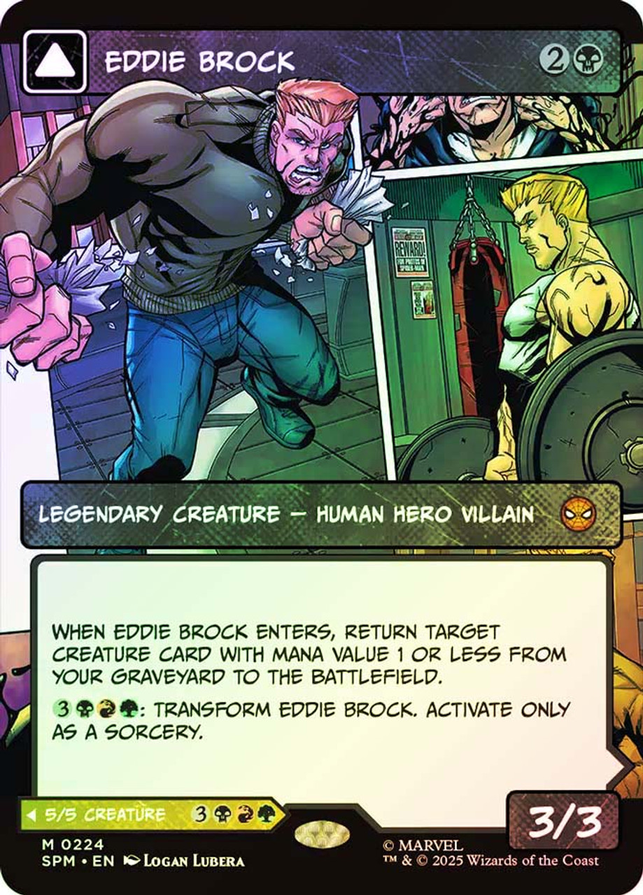 MTG エディ・ブロック/Eddie Brock Foil ヴェノム Eddie Brock // Venom, Lethal Protector (#224) (Showcase