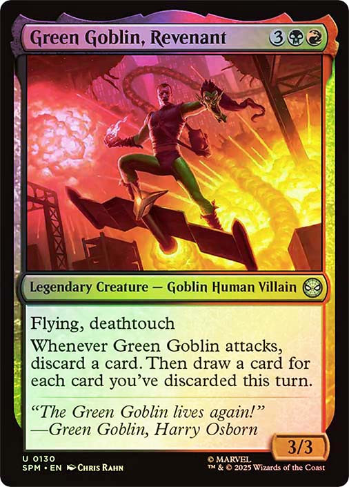 mtg goblin cards Green Goblin, Revenant | Marvel's Spider-Man