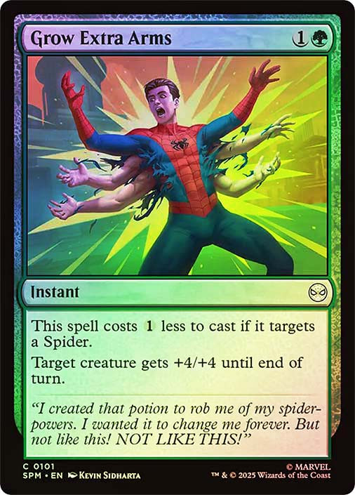 Grow Extra Arms | Marvel's Spider-Man | Star City Games