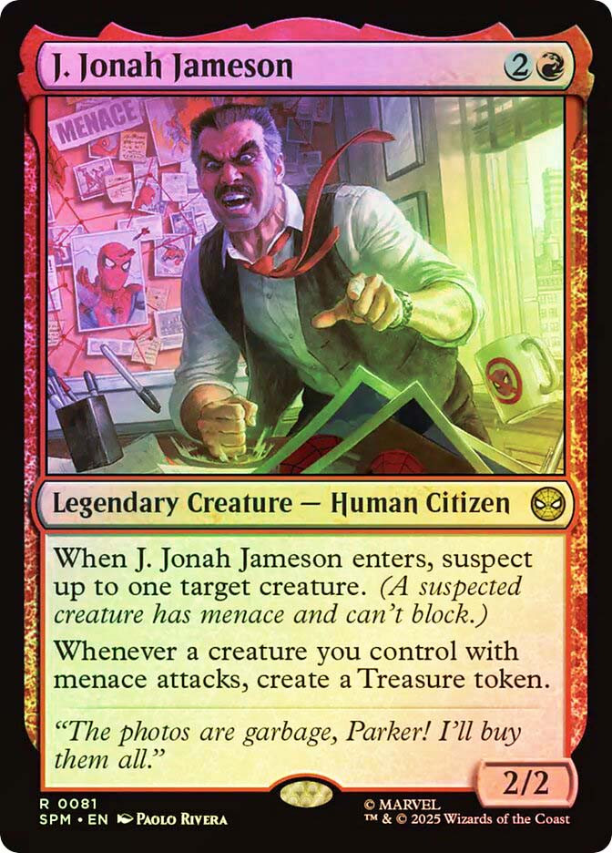 J. Jonah Jameson | Marvel's Spider-Man | Star City Games