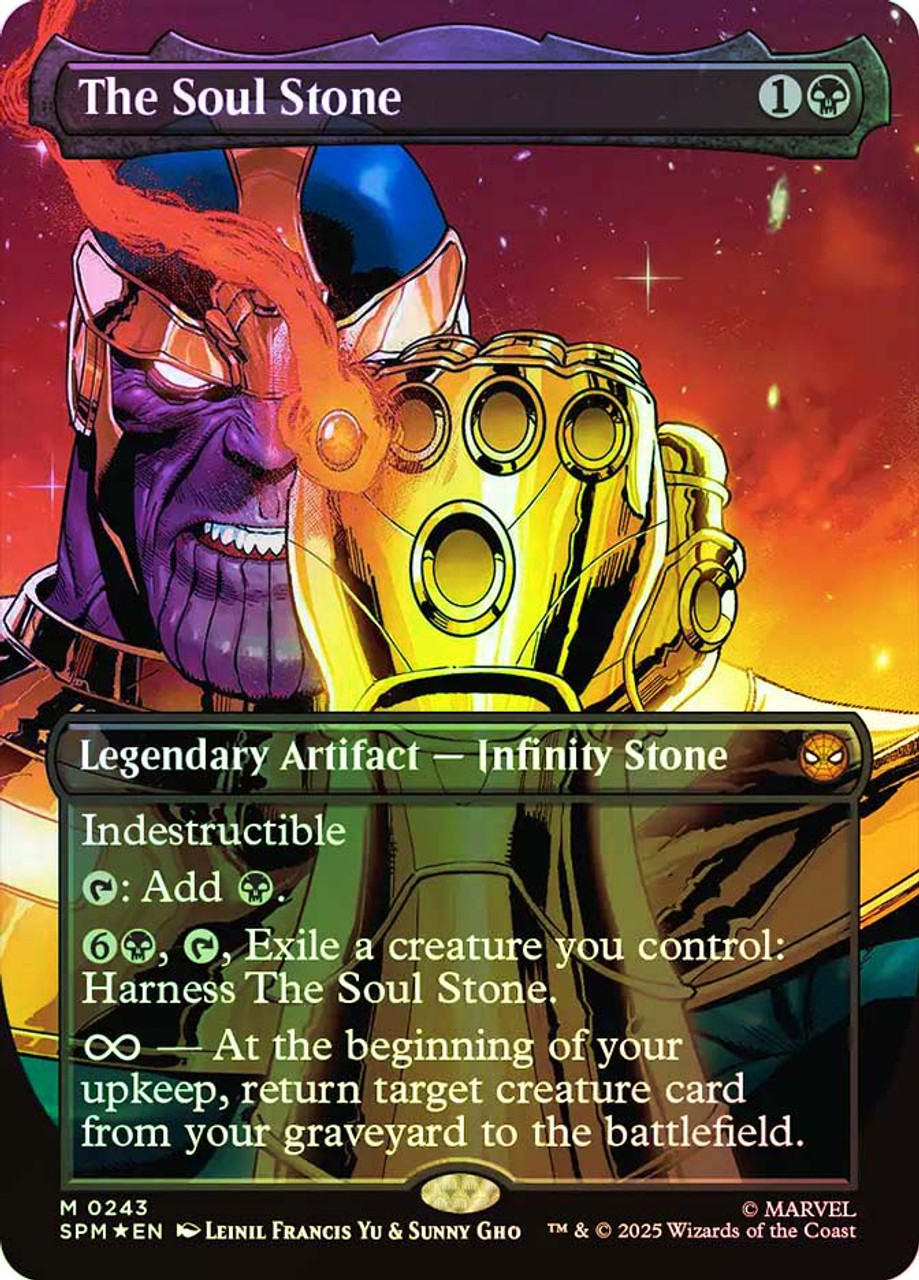 ソウル・ストーン インフィニティ・ストーン The Soul Stone (Borderless) | Marvel's Spider-Man - Variants